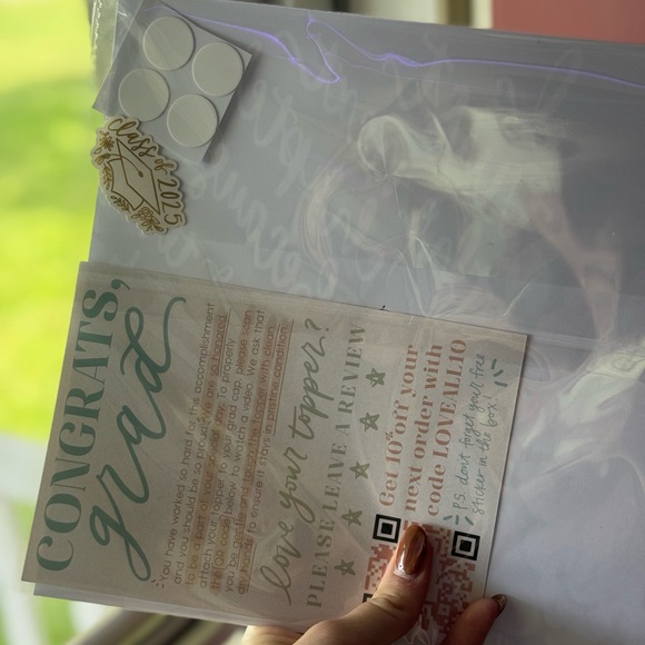 Graduation Cap Topper - Picture 2 of 2